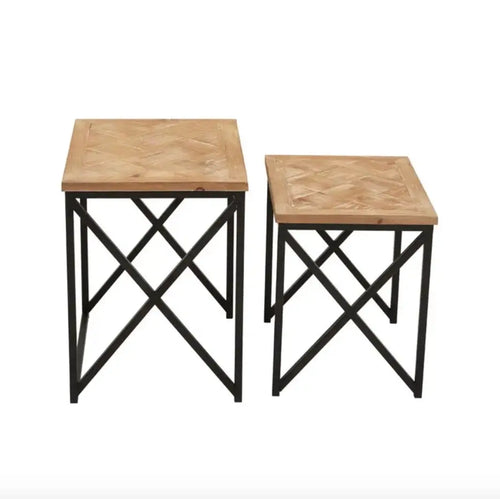 Kickford Side Tables Set Of Two House of Fleur