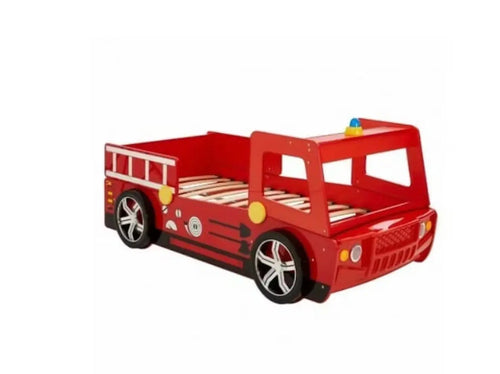 Kids Red Fire Engine Bed House of Fleur