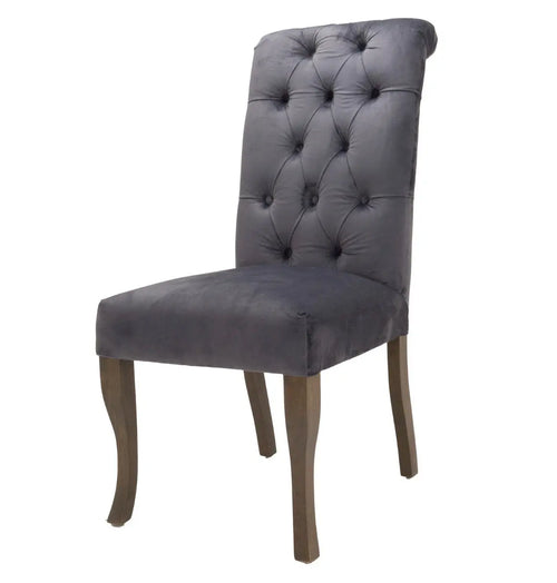 Knightsbridge Roll Top Dining Chair Hill Interiors