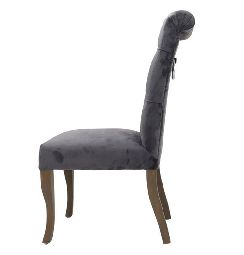 Knightsbridge Roll Top Dining Chair Hill Interiors