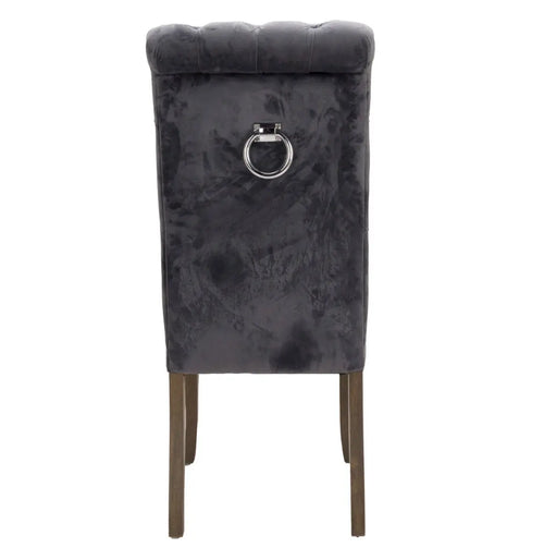 Knightsbridge Roll Top Dining Chair Hill Interiors