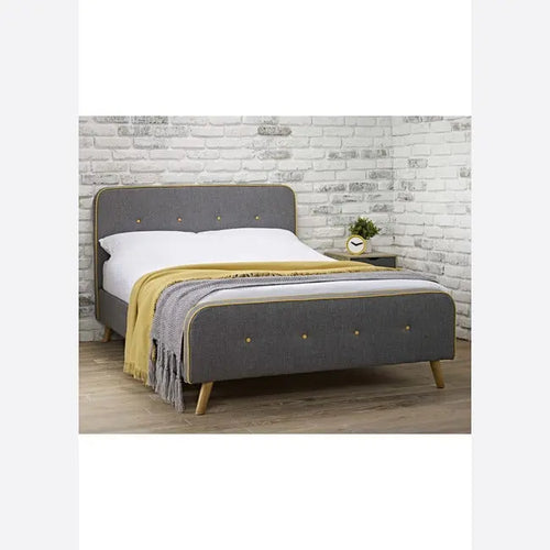 LOFT 5.0 KINGSIZE BED GREY House of Fleur