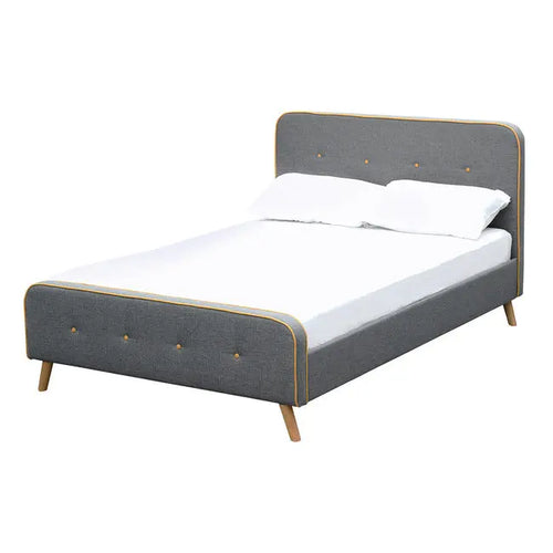 LOFT 5.0 KINGSIZE BED GREY House of Fleur