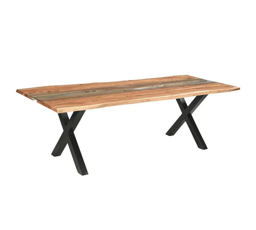 Live Edge Collection Large River Dining Table Hill Interiors