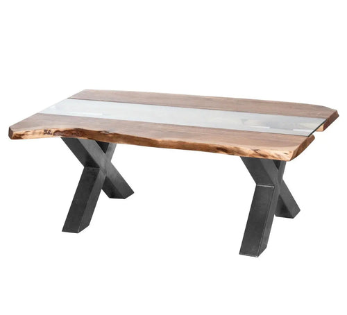 Live Edge Collection River Coffee Table Hill Interiors