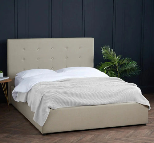 Lucca 4.6 Double Bed Beige House of Fleur