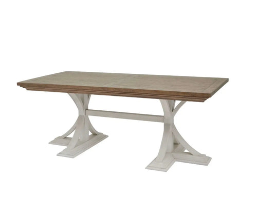 Luna Collection Rectangular Dining Table Hill Interiors