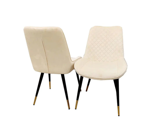 Luna Velvet Dining Chair House of Fleur