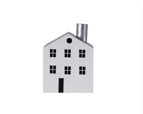 Maison Candle Holder White Small House of Fleur