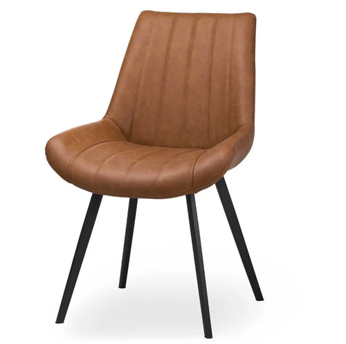 Malmo Tan Dining Chair Hill Interiors