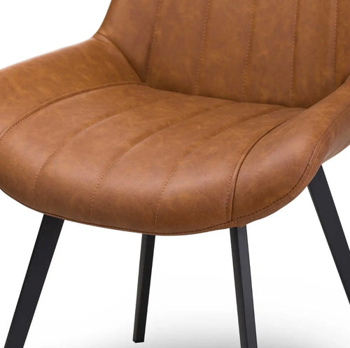 Malmo Tan Dining Chair Hill Interiors