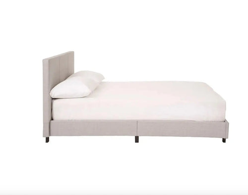 Napoli Light Grey Bed House of Fleur