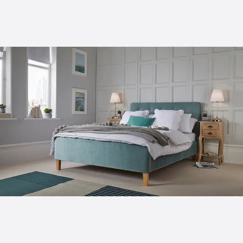 PIERRE 4.6 DOUBLE BED AQUA House of Fleur