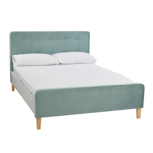 PIERRE 4.6 DOUBLE BED AQUA House of Fleur