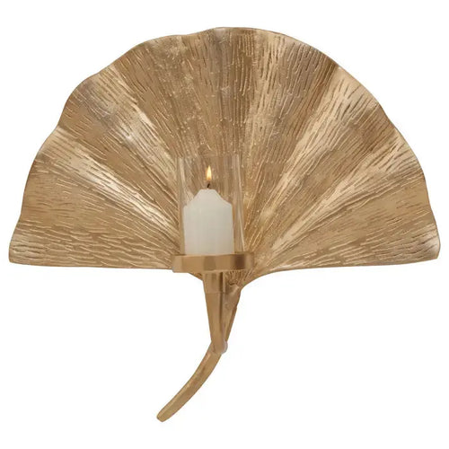 PRATO GINKGO MEDIUM WALL SCONCE House of Fleur