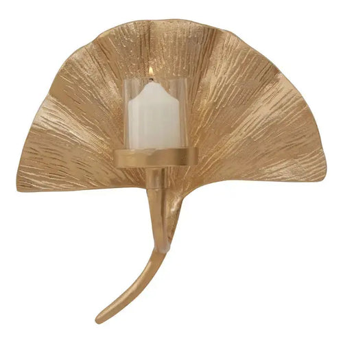 PRATO GINKGO SMALL WALL SCONCE House of Fleur