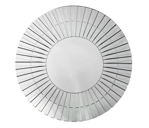 Prestige Raised Bevel Mirror Silver House of Fleur