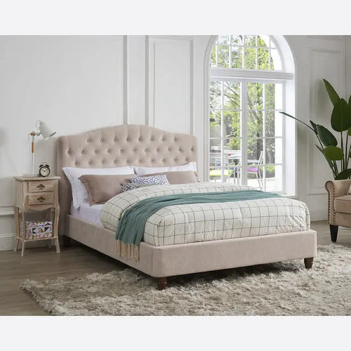 SORRENTO DOUBLE BED PINK House of Fleur