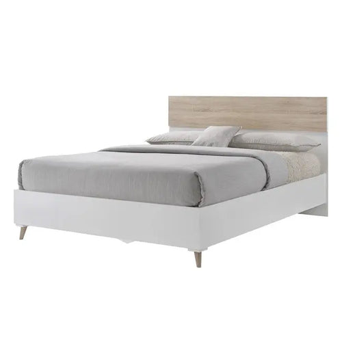 STOCKHOLM 4.6 DOUBLE BED WHITE-OAK House of Fleur