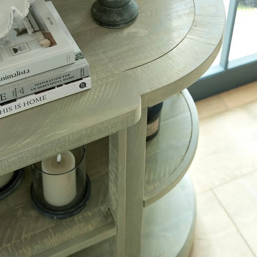 Saltaire Collection 2 Shelf Console Table Hill Interiors