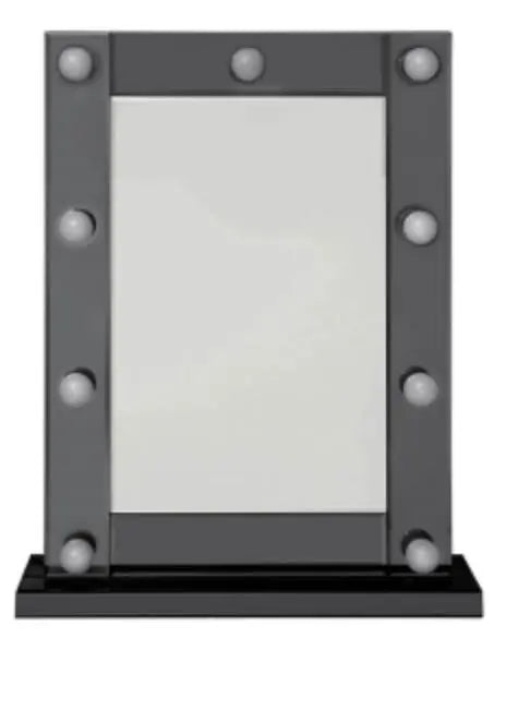 Smoked Mirror Broadway 9 Light Vanity Mirror House of Fleur