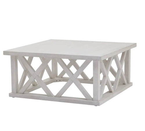 Stamford Plank Collection Square Coffee Table Hill Interiors