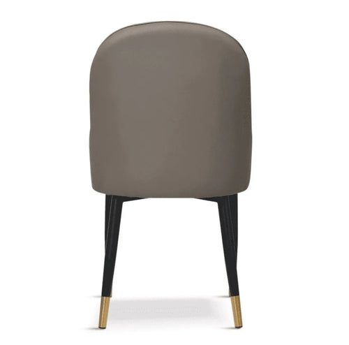 Toronto PU Dining Chair White and Grey x 2 House of Fleur