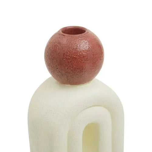 UTICA CANDLE HOLDER WITH CREAM BASE House of Fleur