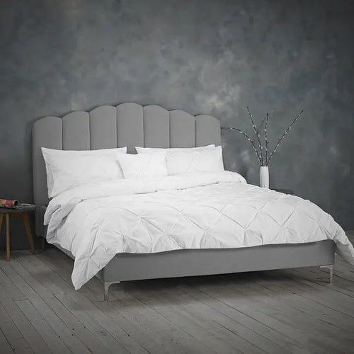 WILLOW DOUBLE BED SILVER House of Fleur